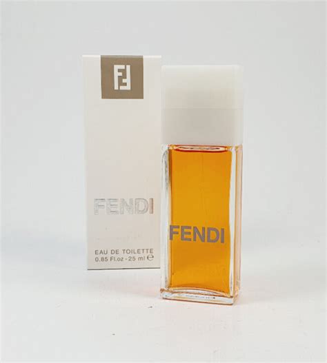 fendi donna femme 25ml eau de toilette spray rarität ovp